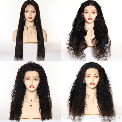 human hair lace wigs wholesale human hair wigs for black women 20 inch 180% density hd lace front wigs human hair lace front